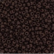 Miyuki seed beads 11/0 - Opaque chocolate 11-409